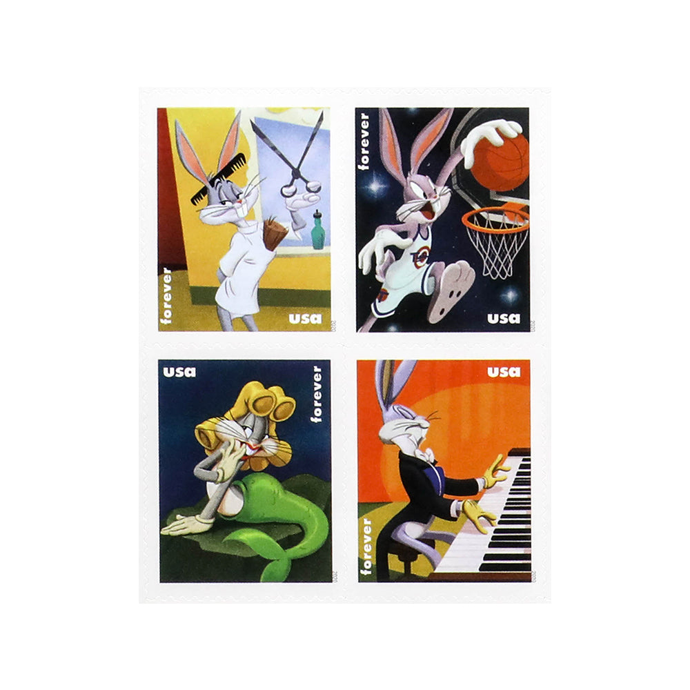 1997 U.S. Forever Postage Stamps Celebrating Bugs Bunny
