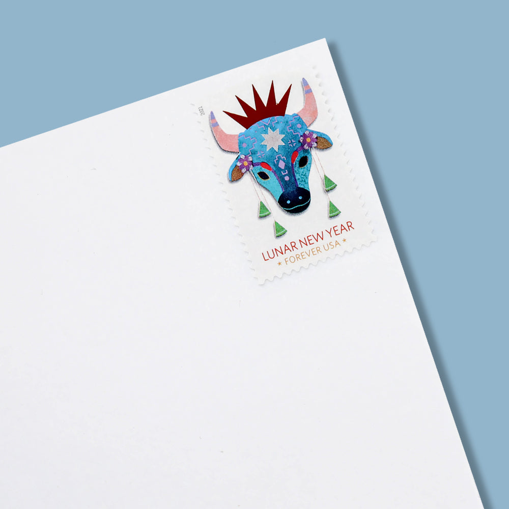 2021 U.S. Lunar New Year: Year of the Ox Forever Stamps